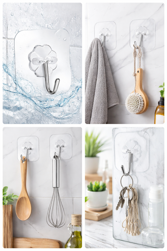 easylife portable wall hooks (pack of 25 pcs)