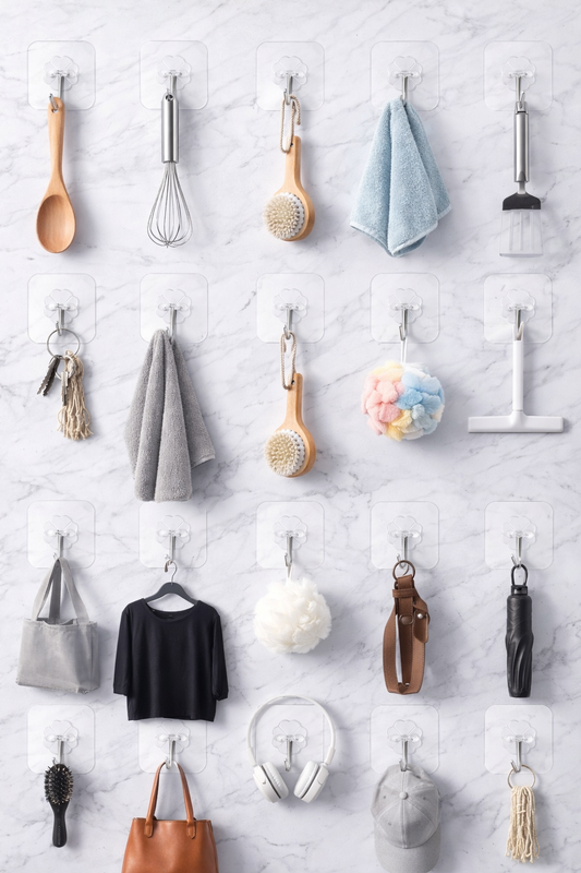 easylife portable wall hooks (pack of 25 pcs)